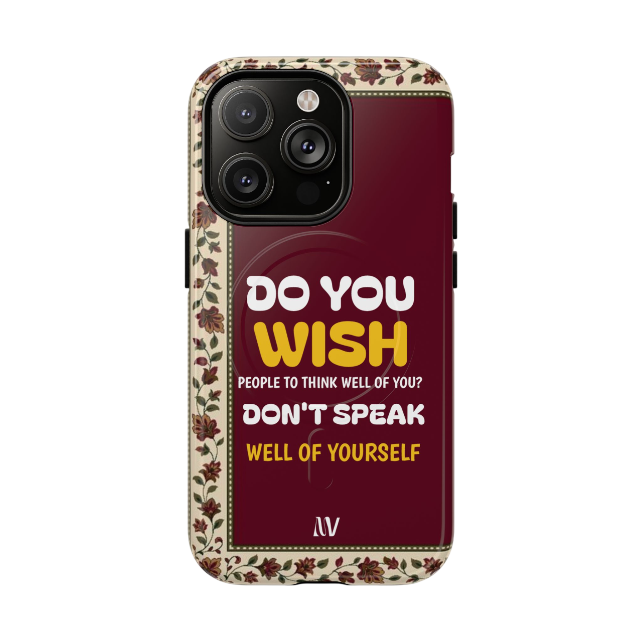 WISH | QUOTE STYLE | IPHONE | TOUGH MAGNETIC CASE