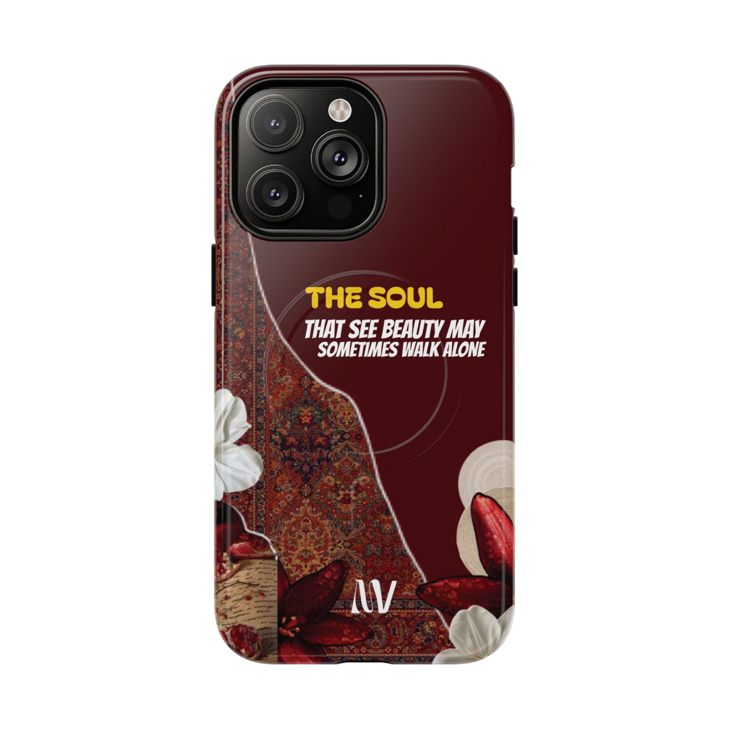 THE SOUL • QUOTE STYLE • IPHONE • TOUGH MAGNETIC CASE