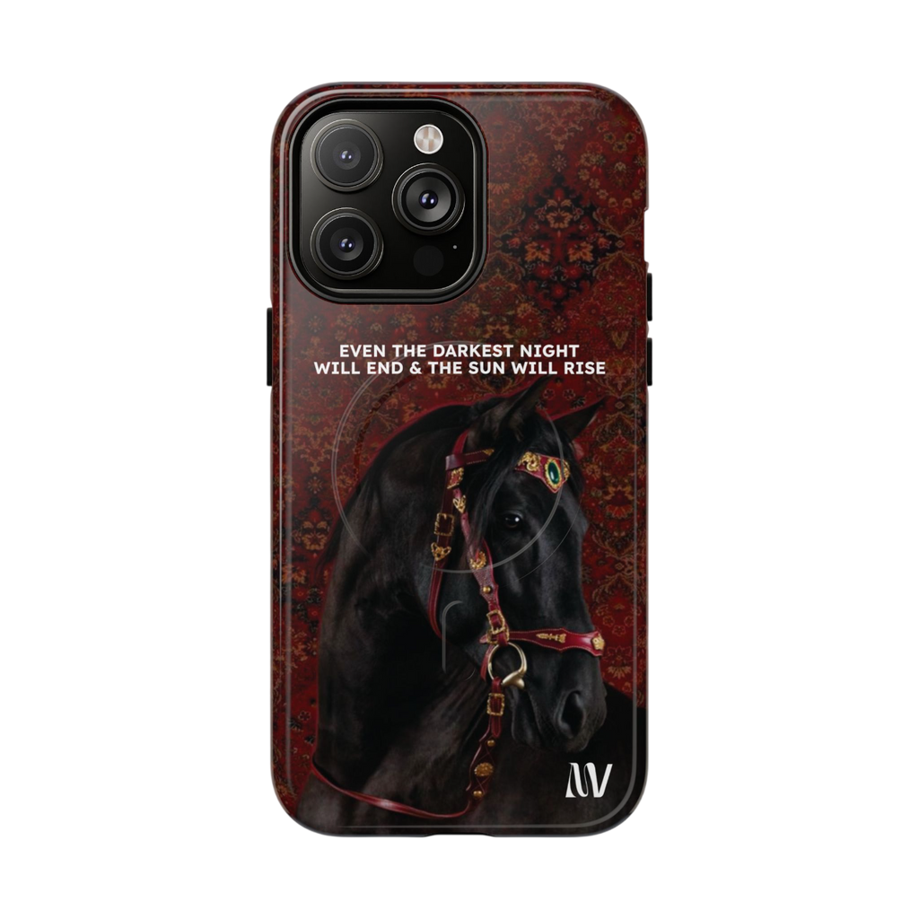 CONQUER • QUOTE STYLE • IPHONE • TOUGH MAGNETIC CASE