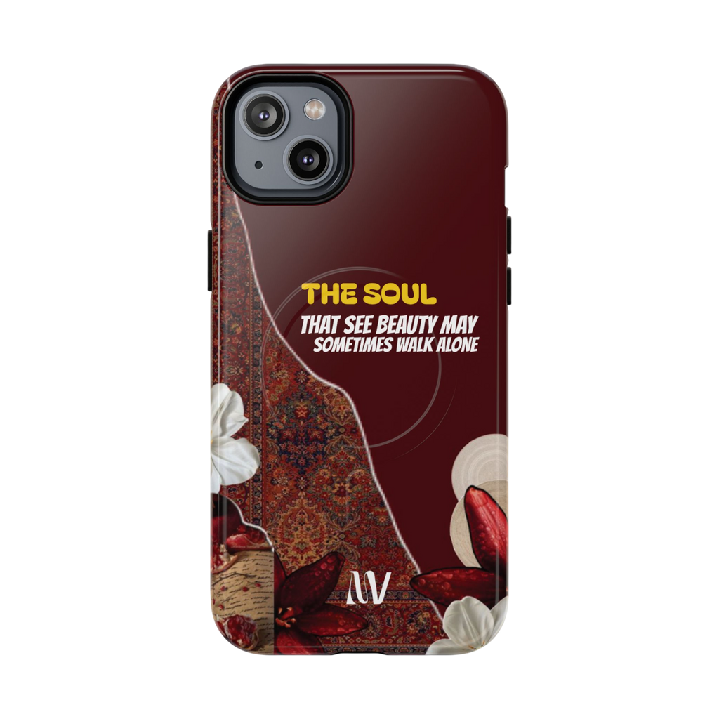 THE SOUL • QUOTE STYLE • IPHONE • TOUGH MAGNETIC CASE