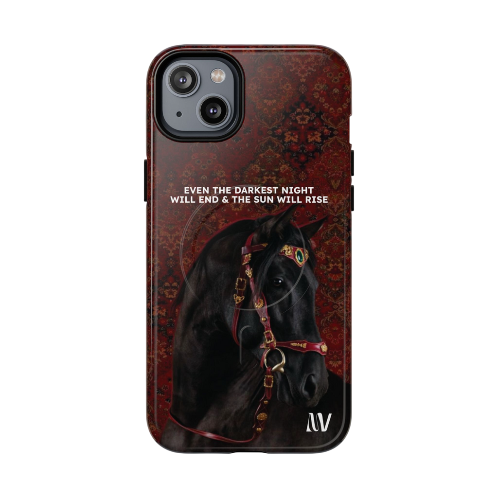 CONQUER • QUOTE STYLE • IPHONE • TOUGH MAGNETIC CASE