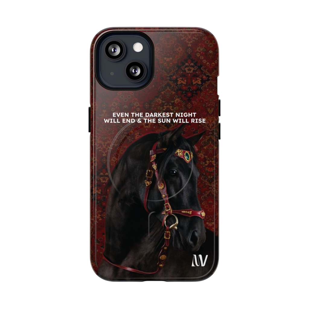 CONQUER • QUOTE STYLE • IPHONE • TOUGH MAGNETIC CASE
