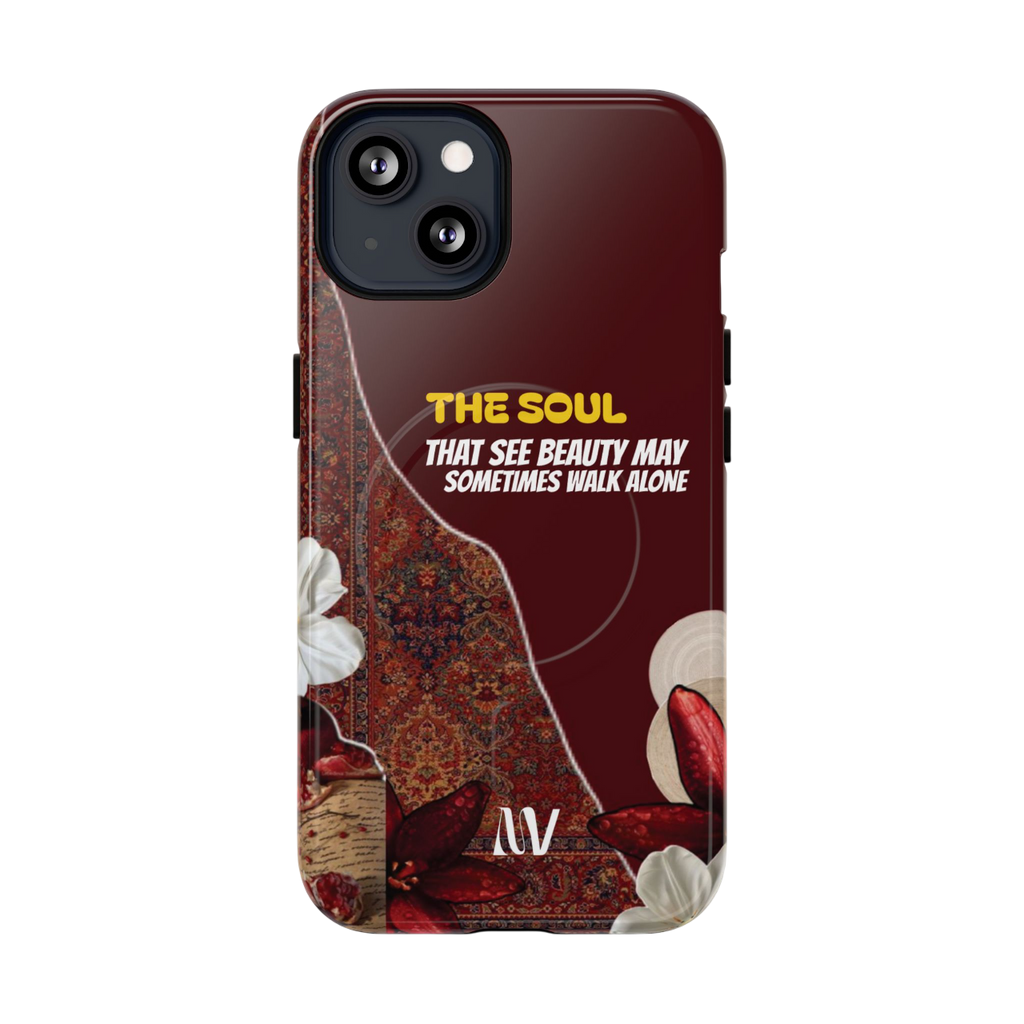 THE SOUL • QUOTE STYLE • IPHONE • TOUGH MAGNETIC CASE