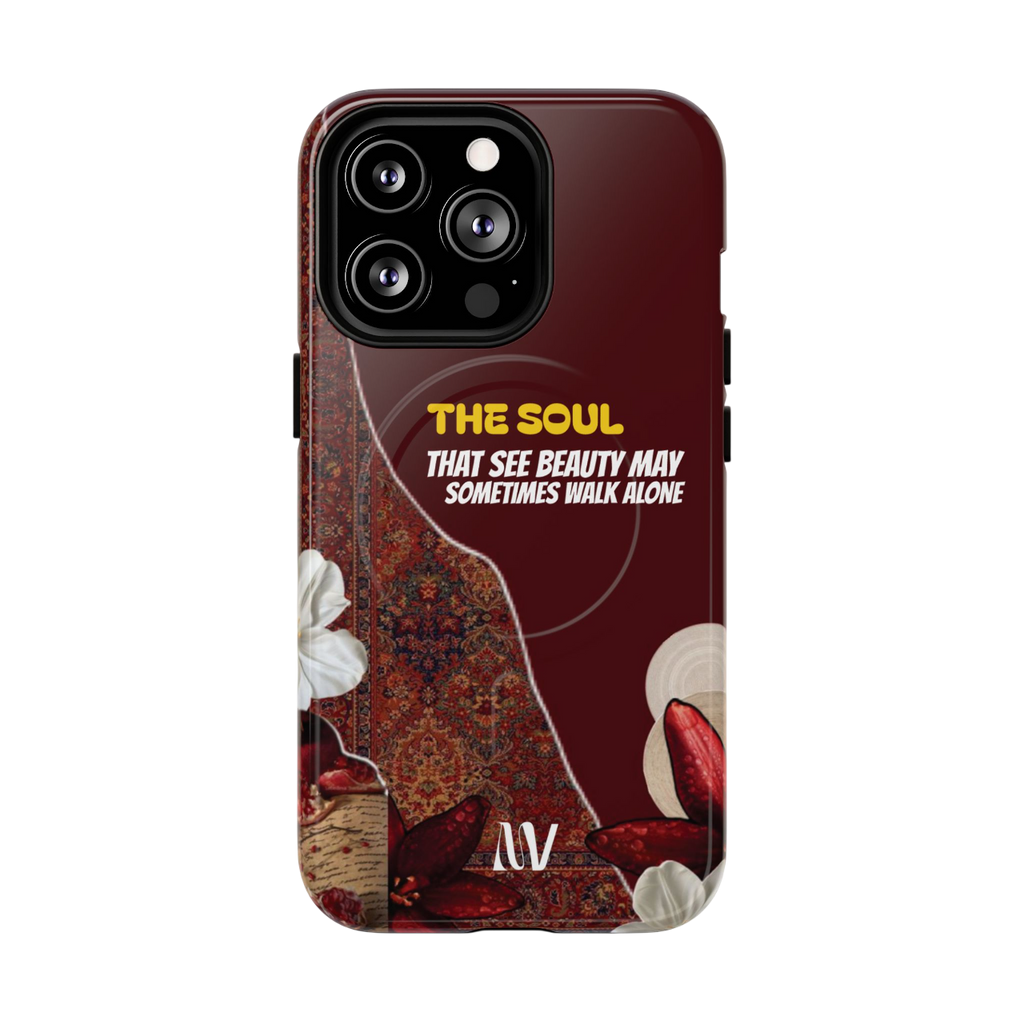 THE SOUL • QUOTE STYLE • IPHONE • TOUGH MAGNETIC CASE