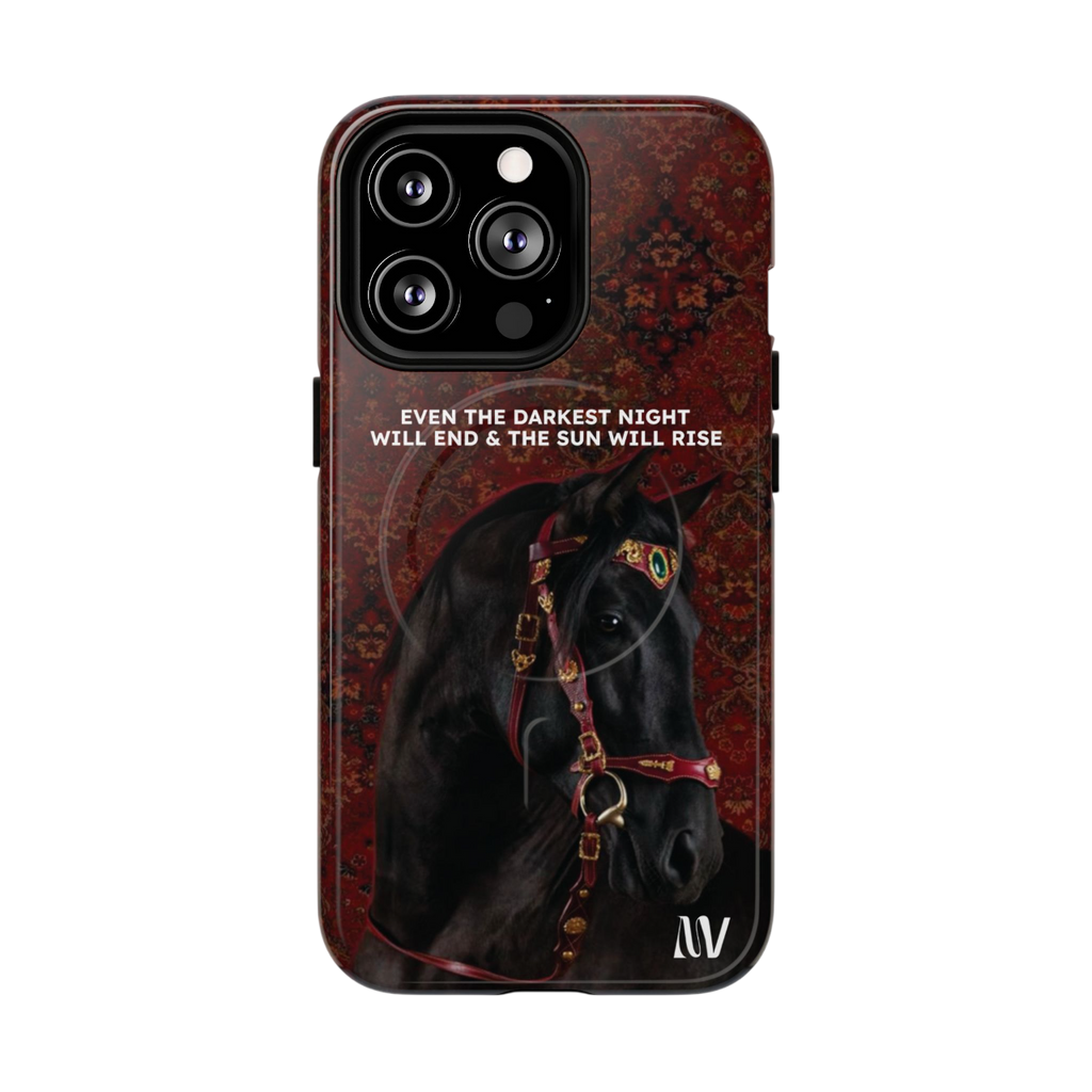 CONQUER • QUOTE STYLE • IPHONE • TOUGH MAGNETIC CASE