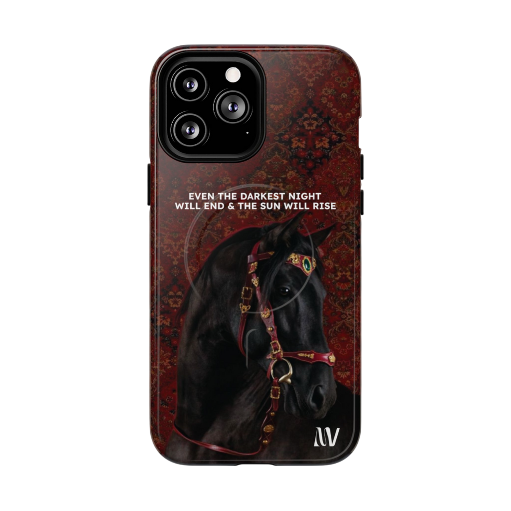 CONQUER • QUOTE STYLE • IPHONE • TOUGH MAGNETIC CASE