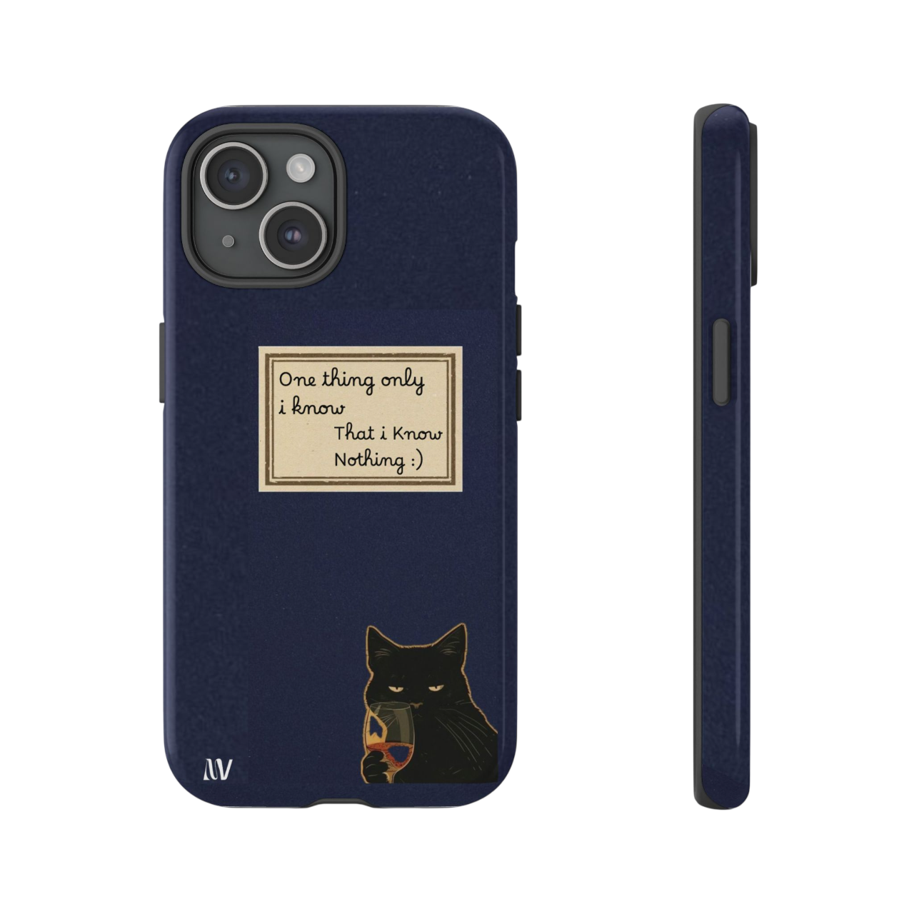 I KNOW | QUOTE STYLE | IPHONE | TOUGH CASE