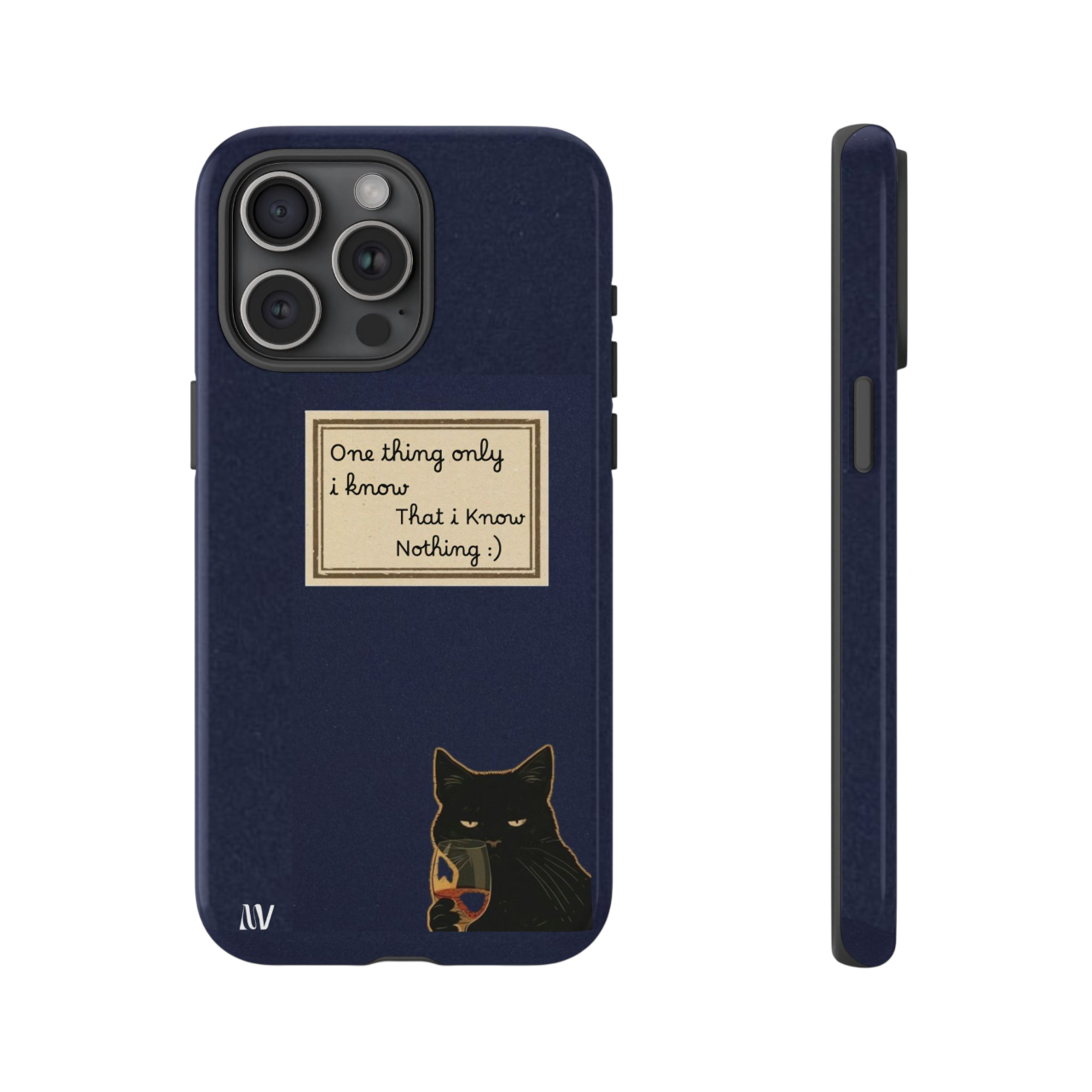 I KNOW | QUOTE STYLE | IPHONE | TOUGH CASE