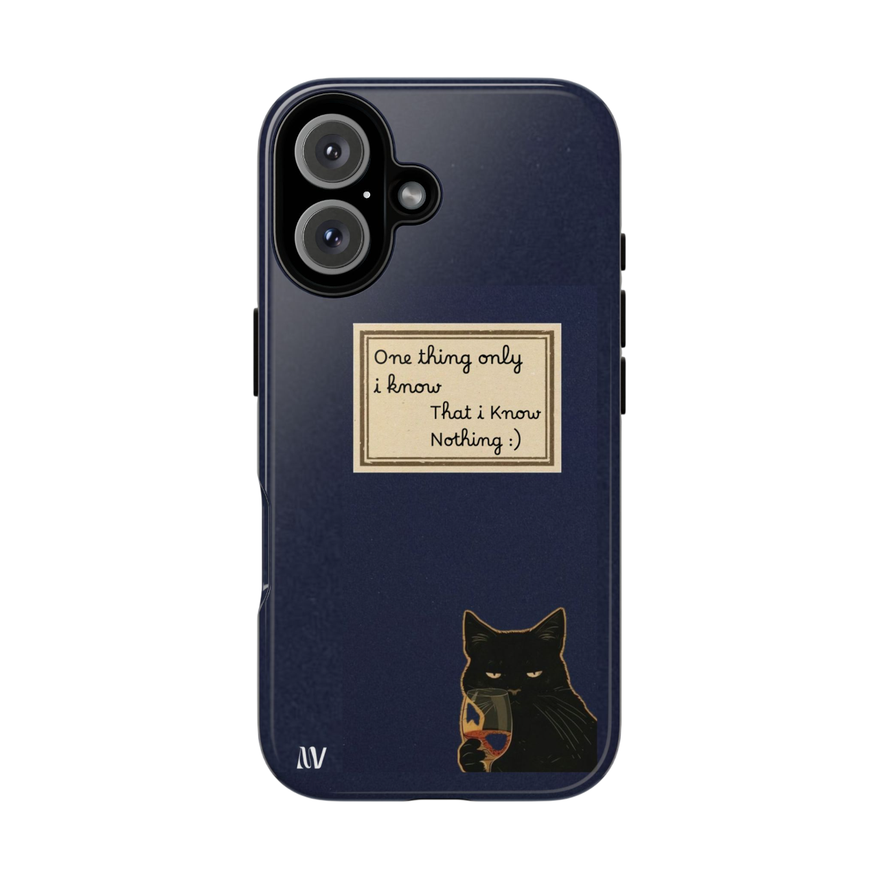 I KNOW | QUOTE STYLE | IPHONE | TOUGH CASE
