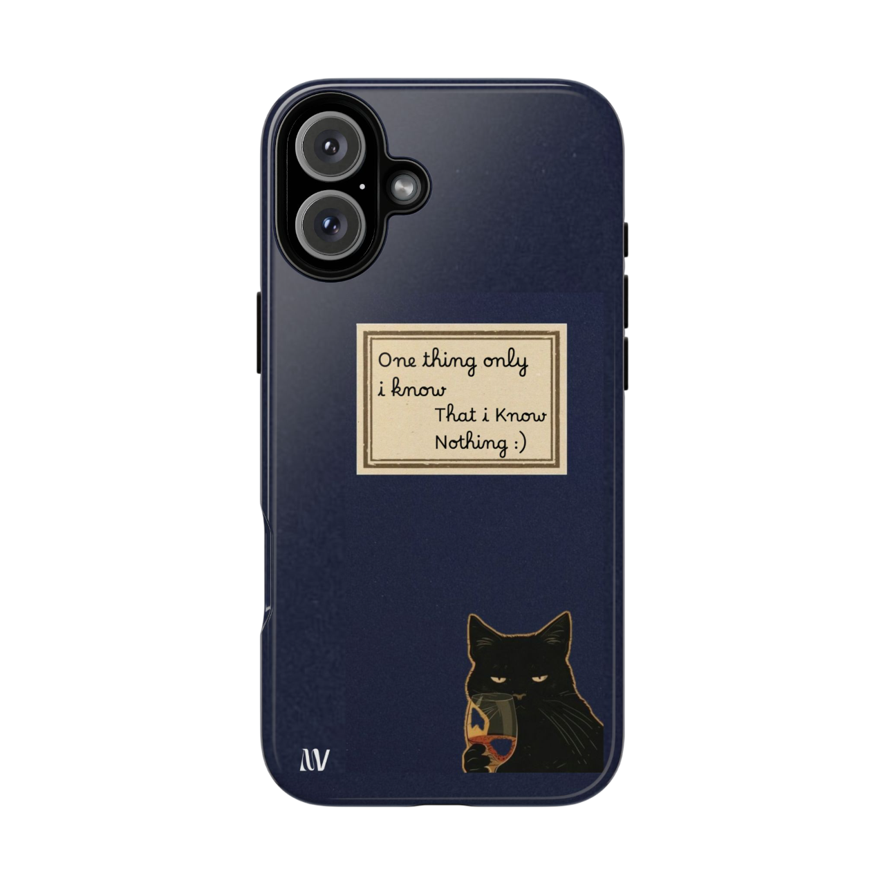 I KNOW | QUOTE STYLE | IPHONE | TOUGH CASE