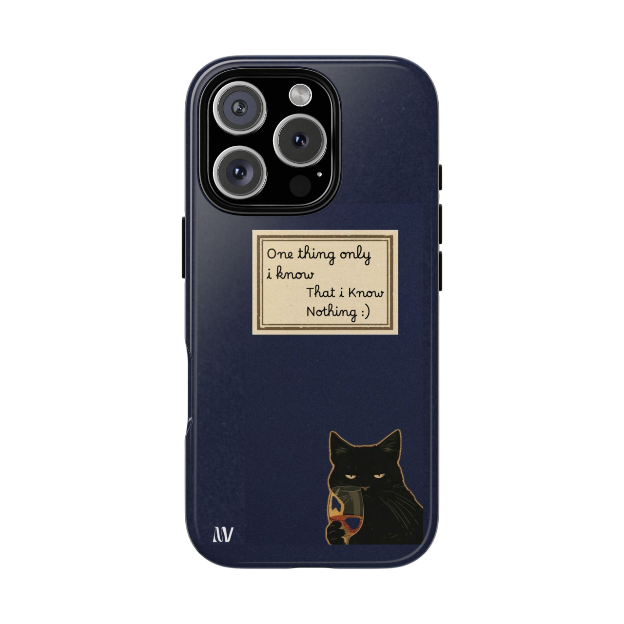 I KNOW | QUOTE STYLE | IPHONE | TOUGH CASE