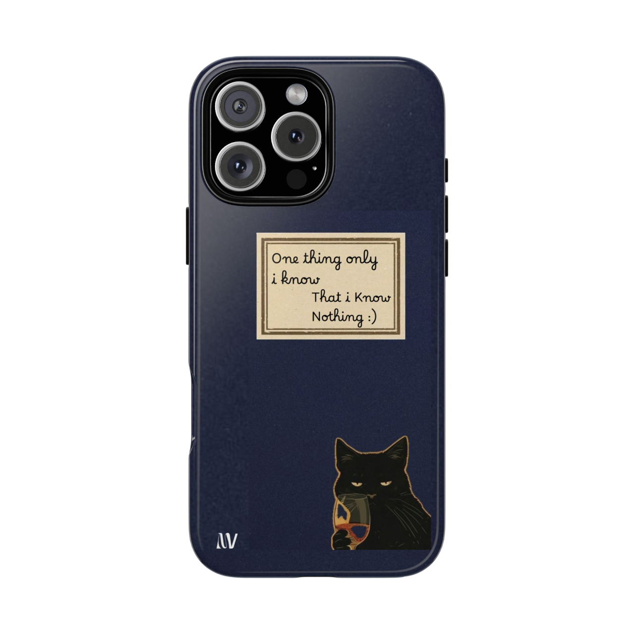 I KNOW | QUOTE STYLE | IPHONE | TOUGH CASE