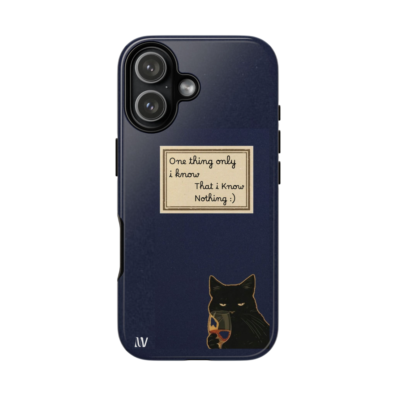 I KNOW | QUOTE STYLE | IPHONE | TOUGH CASE