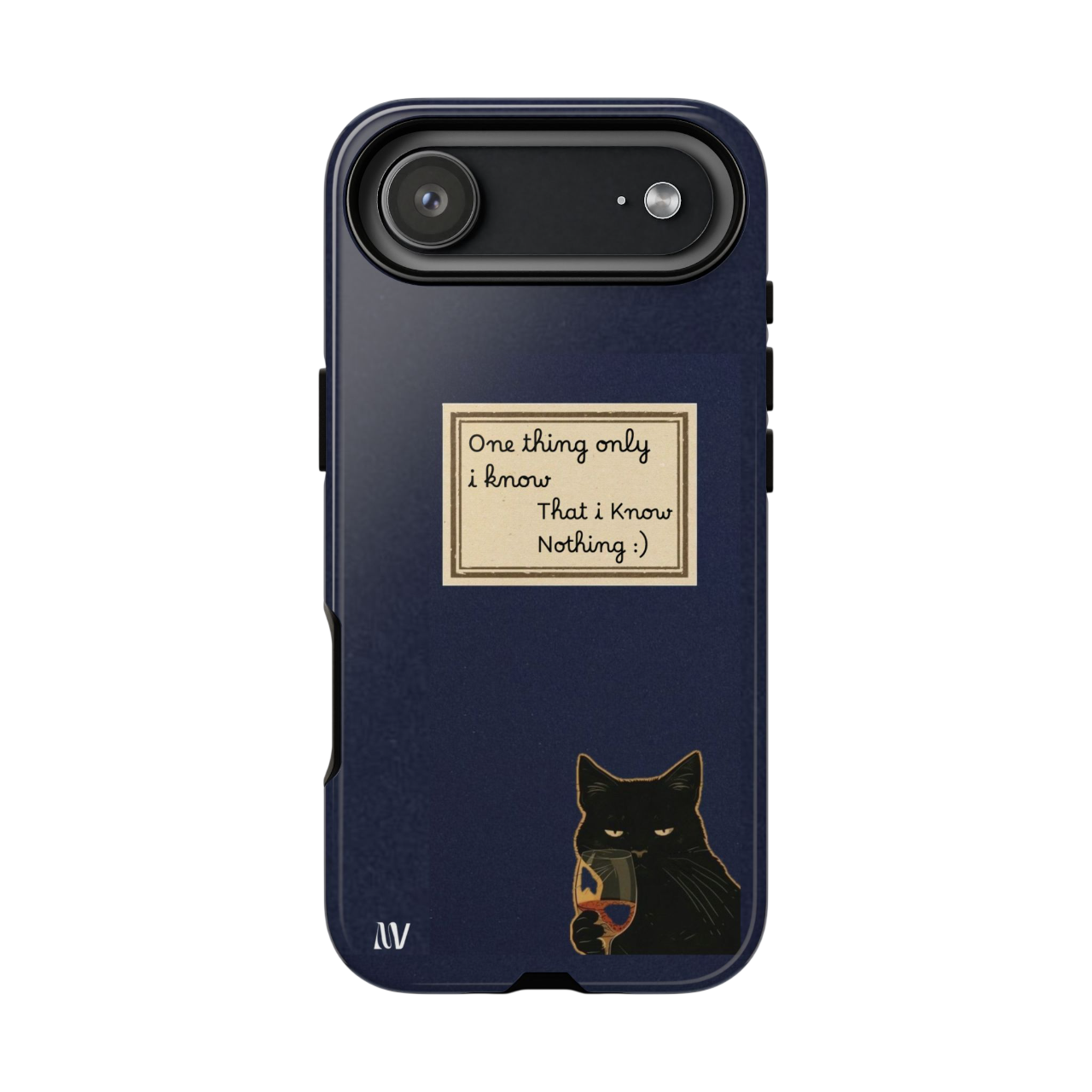 I KNOW | QUOTE STYLE | IPHONE | TOUGH CASE