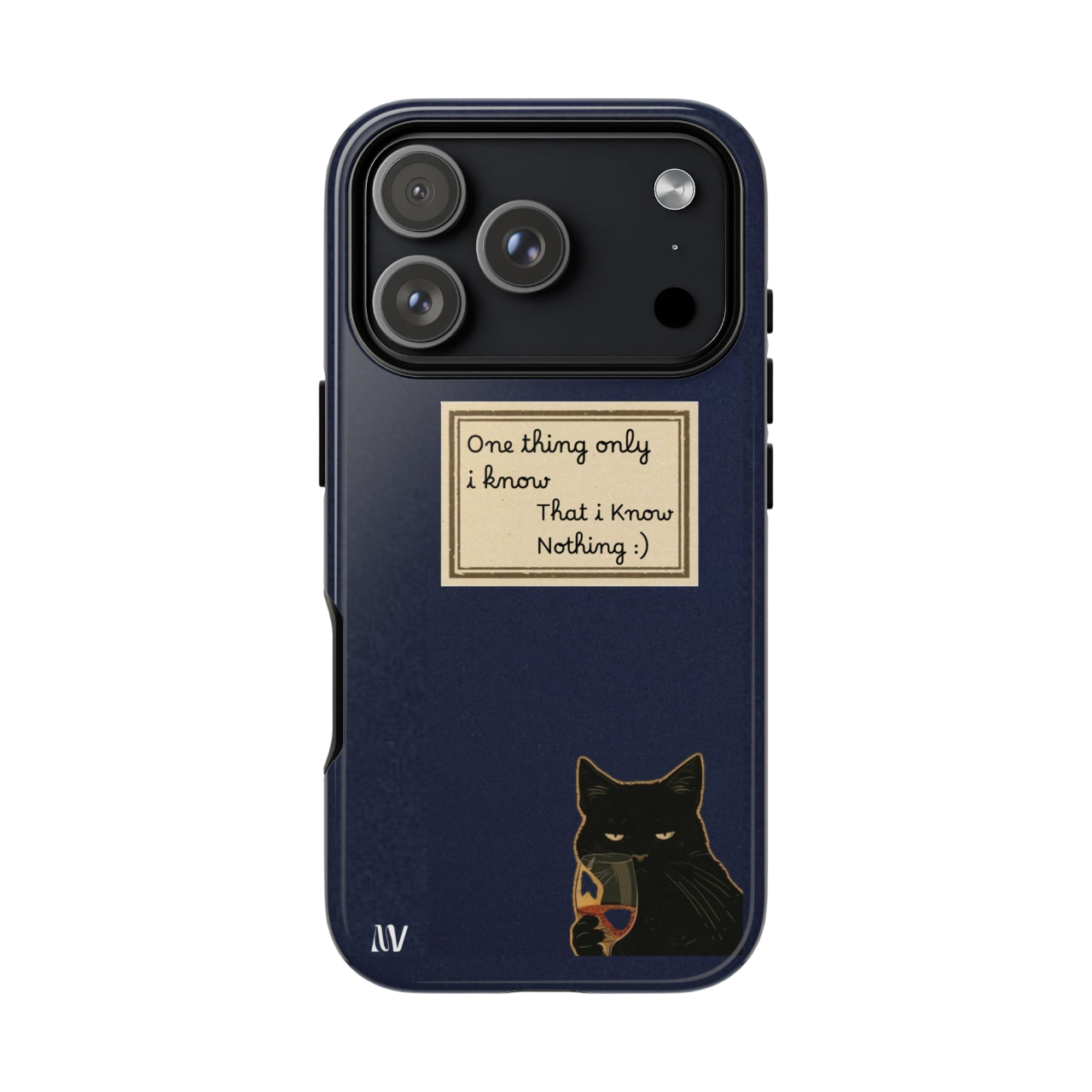 I KNOW | QUOTE STYLE | IPHONE | TOUGH CASE